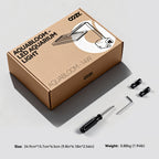 COZY Aquabloom LED Aquarium Light packaging with tools and accessories 
