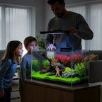 OOZY LED Fish Tank Light - 24/7 Auto Day Cycle Aquarium Lighting