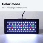 OOZY Fish Tank Aquarium Bundle: Auto 24/7 LED Lighting + 5-in-1 Cleaning Tool Kit