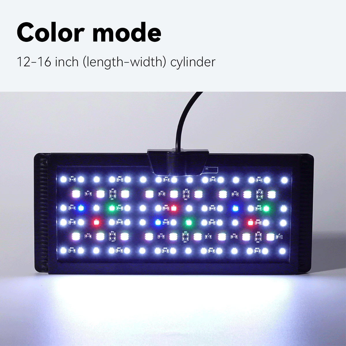 OOZY LED Fish Tank Light - 24/7 Auto Day Cycle Aquarium Lighting