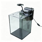NanoCubic TERRA Betta Tank Kit | LED, Filter & Decor Starter Set | 1.2 Gallon Nano Aquarium Kit | OOZY
