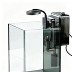 NanoCubic TERRA Betta Tank Kit | LED, Filter & Decor Starter Set | 1.2 Gallon Nano Aquarium Kit | OOZY