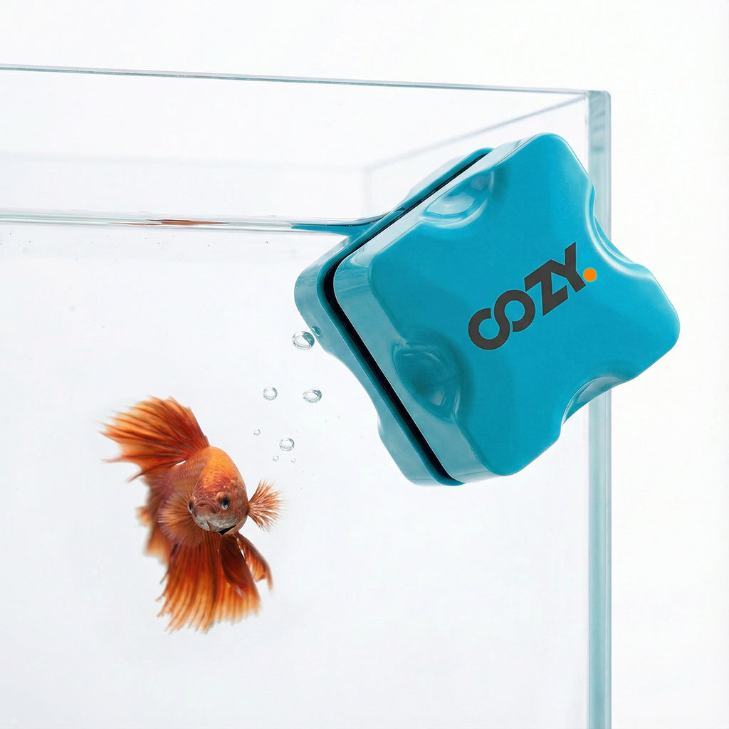Aquarium Magnetic Scrubber 2-Pack - Nano Fish Tank Glass Cleaner | OOZY