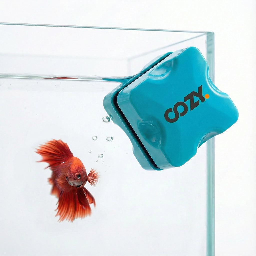 Aquarium Mini Magnetic Scrubber - Nano Fish Tank Glass Cleaner