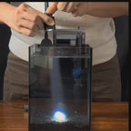 NanoCubic COSMO Betta Tank Kit | LED, Filter & Decor Starter Set | 1.2 Gallon Nano Aquarium Kit | OOZY